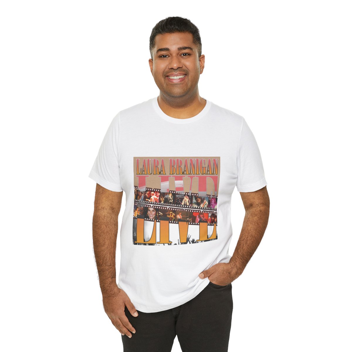 Laura Branigan Live! Album Unisex Jersey Short Sleeve Tee - Image 20
